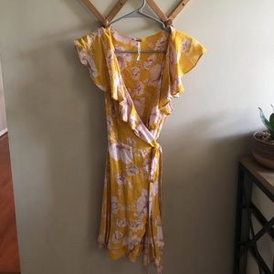 Free people wrap dress